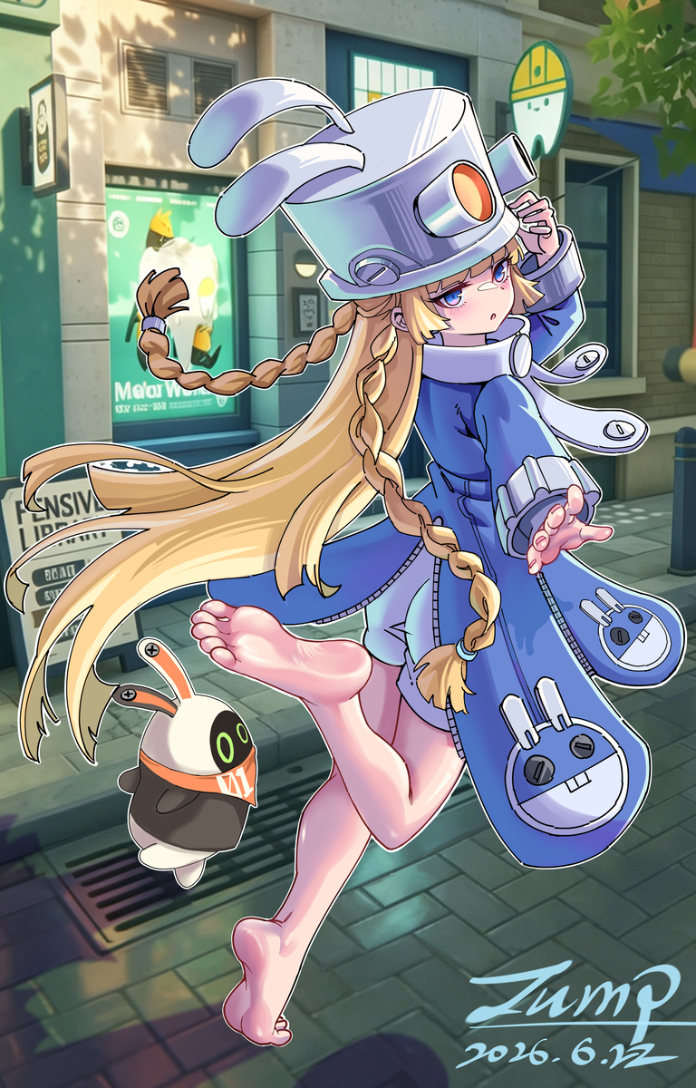 This is a pixiv picture whose title is 诺姆.