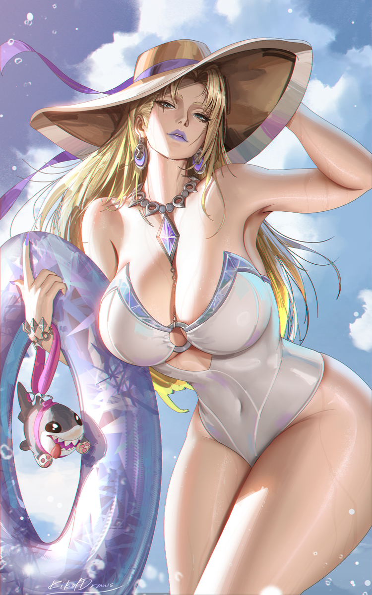 This is a pixiv picture whose title is Emma Frost.