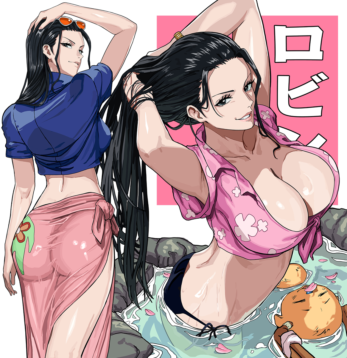 This is a pixiv picture whose title is Robin bikini.