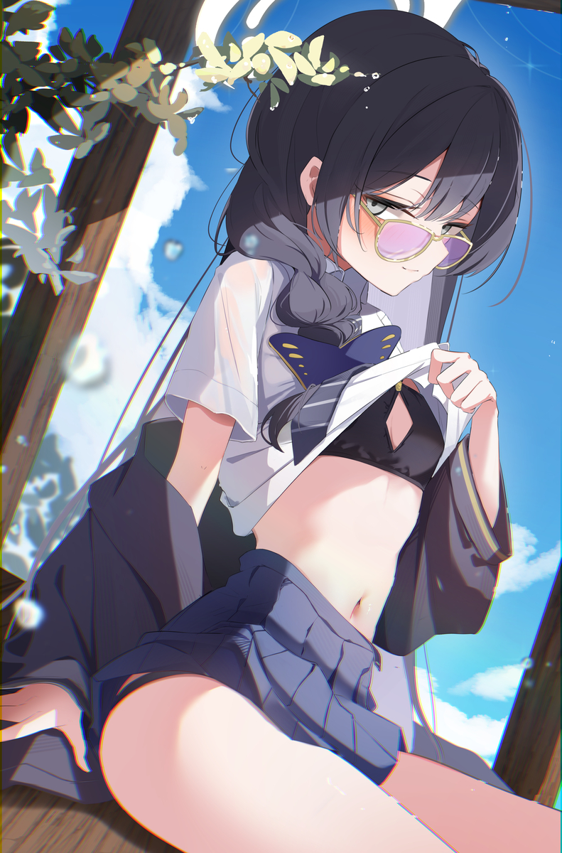 This is a pixiv picture whose title is 水着キサキ.