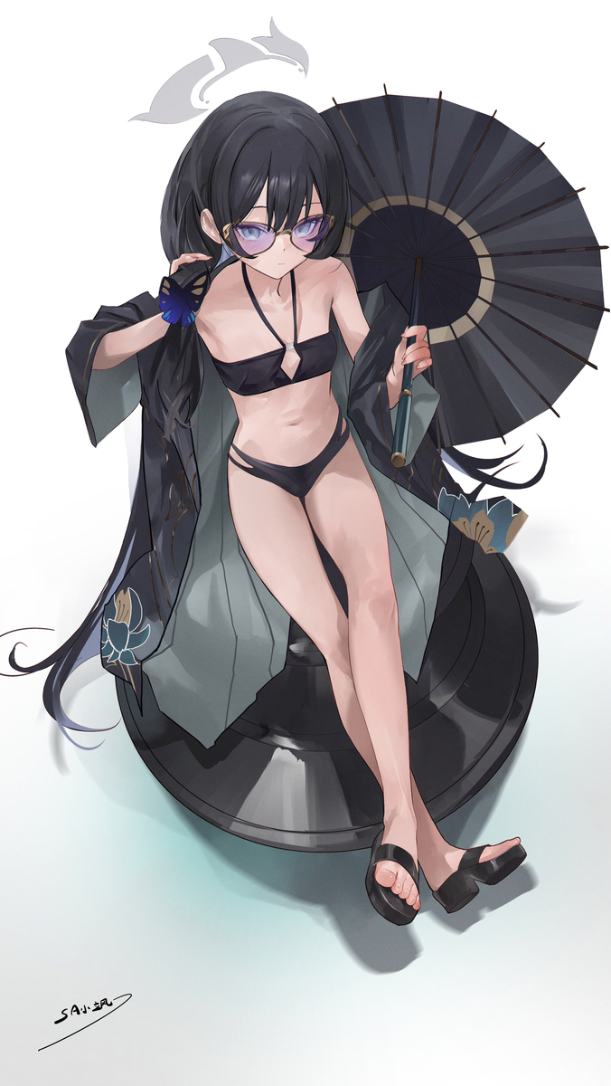 This is a pixiv picture whose title is 妃咲.