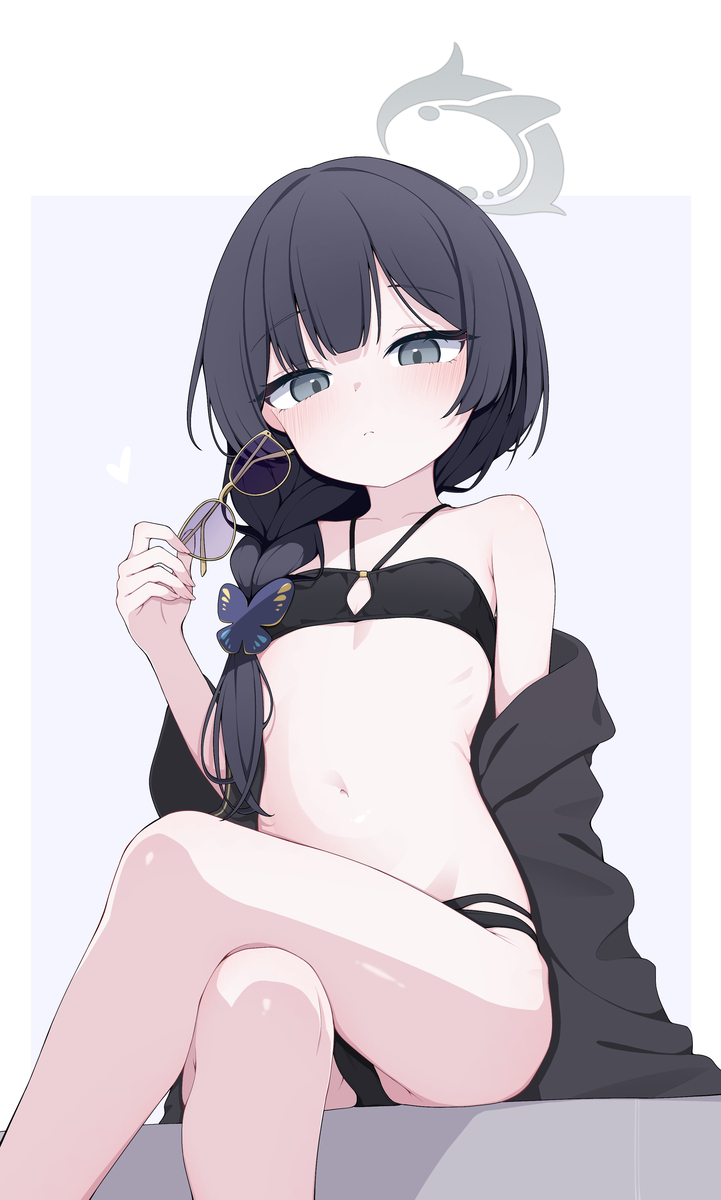 This is a pixiv picture whose title is キサキ(水着).