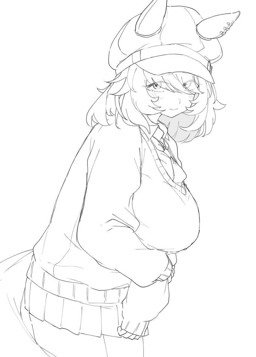 This is a pixiv picture whose title is 無題.