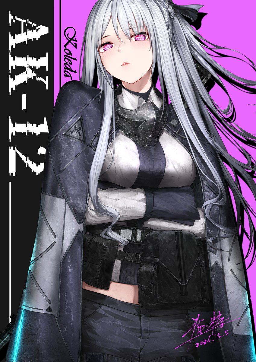This is a pixiv picture whose title is コレダ　克莱妲  KOLEDA  AK-12.