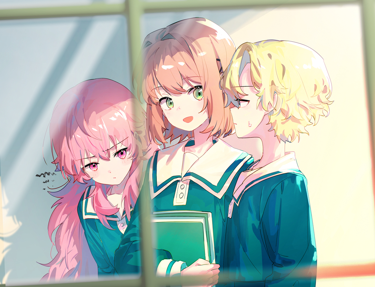 This is a pixiv picture whose title is 私が知らないことを言ってる？.