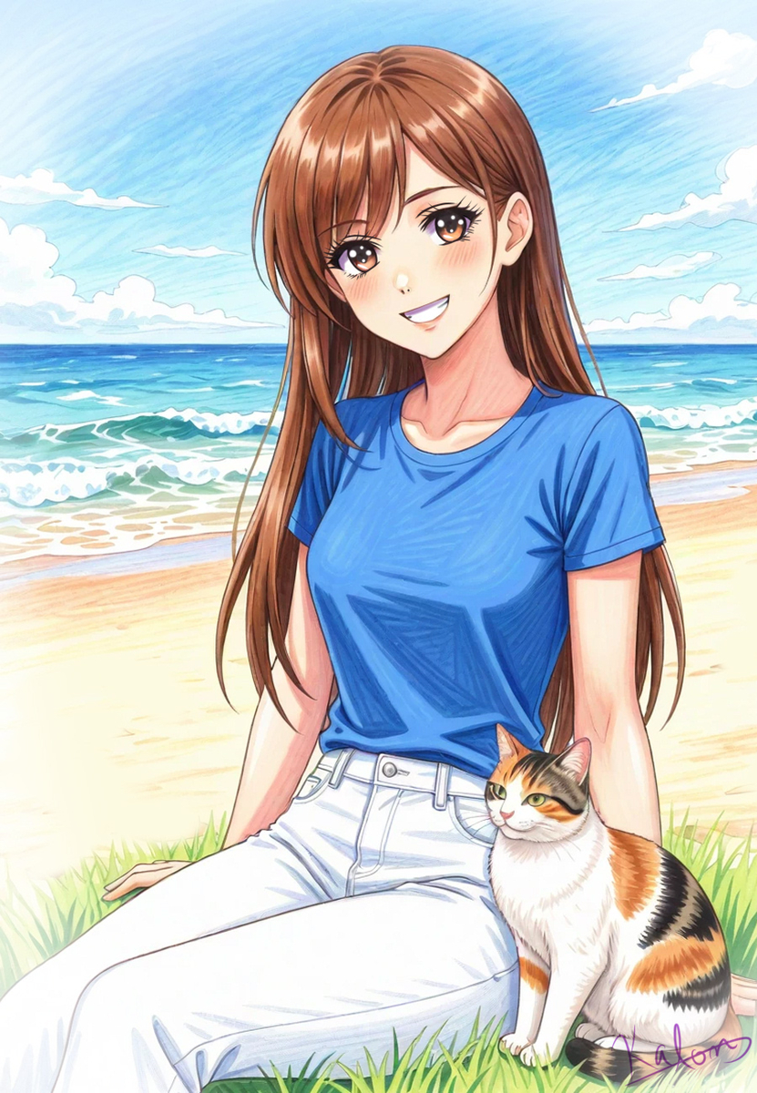 This is a pixiv picture whose title is 女性.