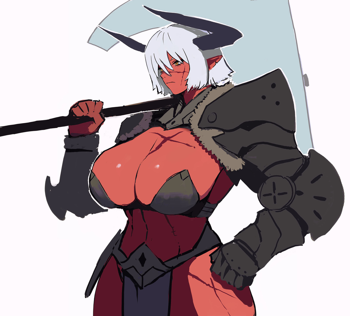 This is a pixiv picture whose title is wip.