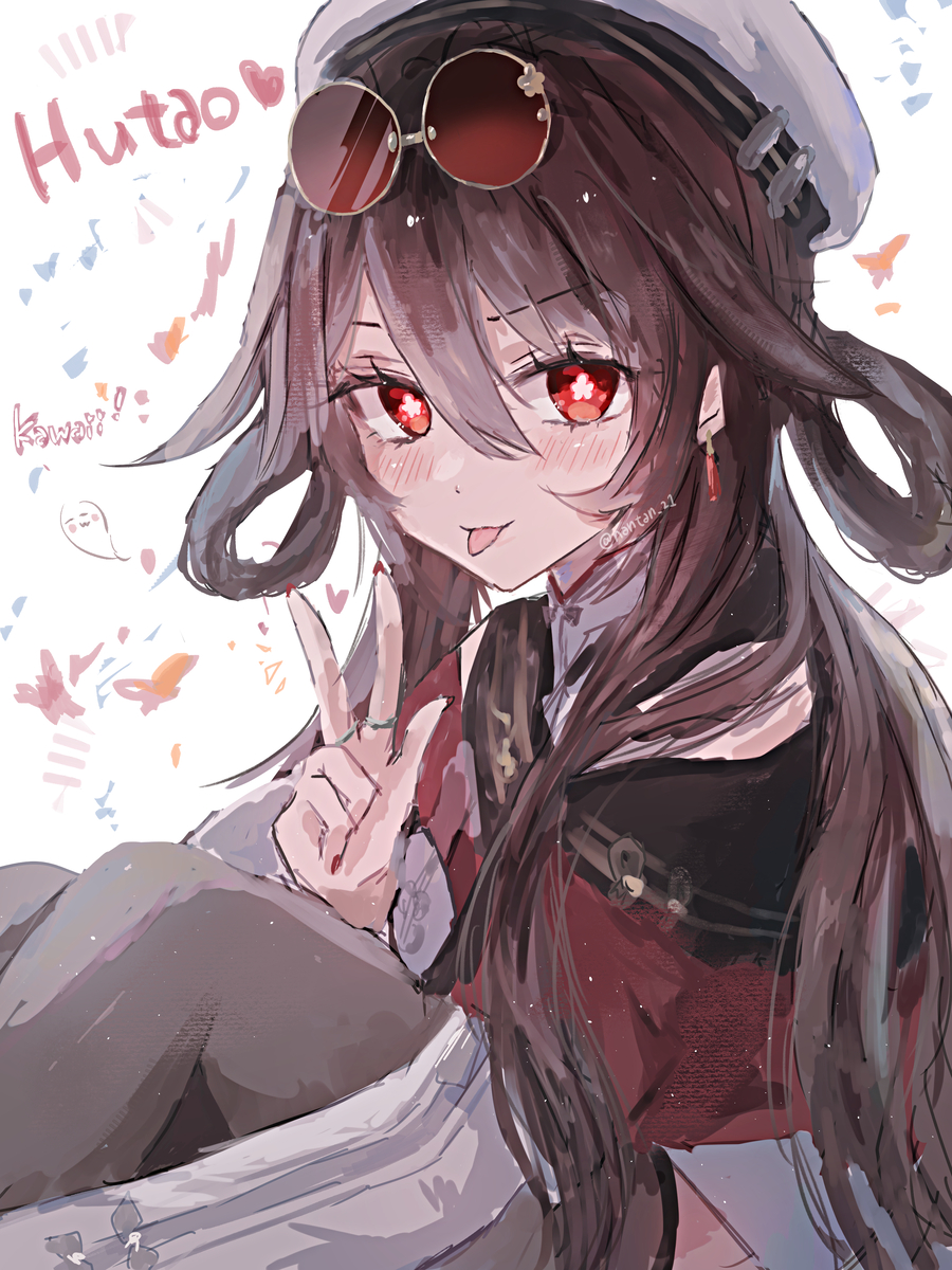 This is a pixiv picture whose title is 胡桃ちゃん❤️‍🔥.