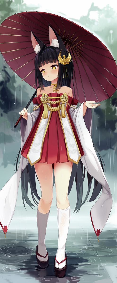 This is a pixiv picture whose title is 天青色等烟雨~.
