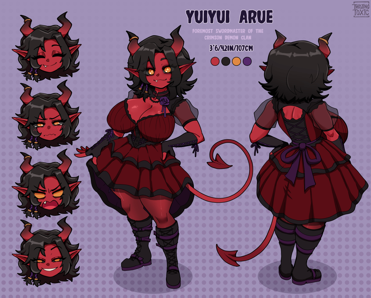 This is a pixiv picture whose title is Ref Sheet Comm.