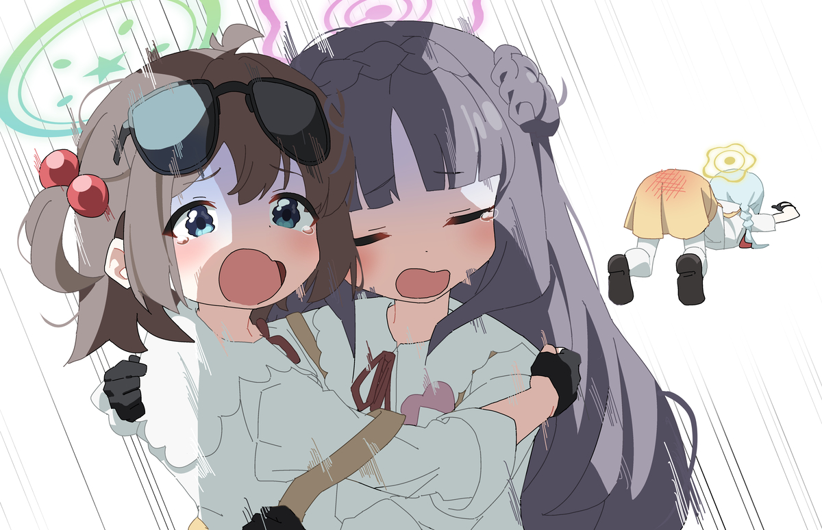 This is a pixiv picture whose title is おしおき.