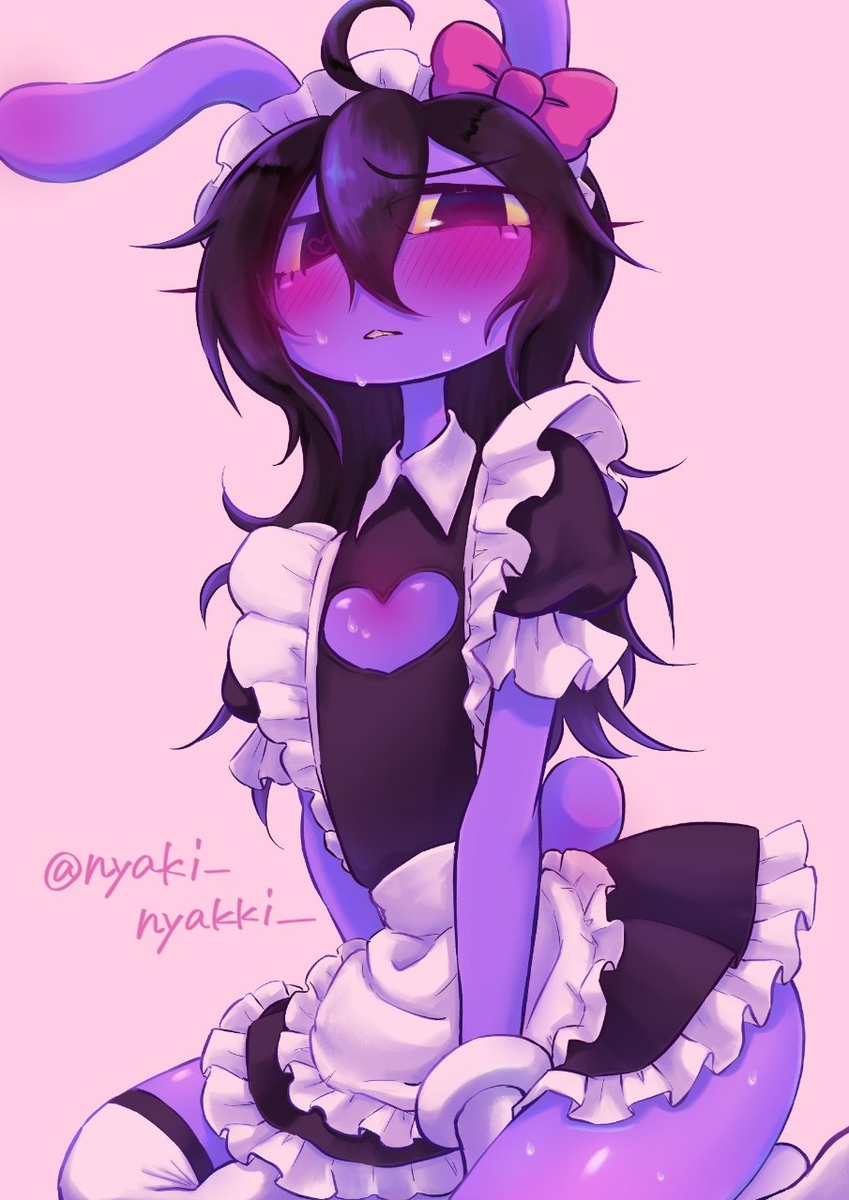 This is a pixiv picture whose title is メイドジャックス.