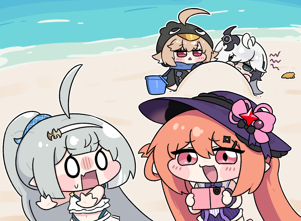 This is a pixiv picture whose title is 같이 놀아!.