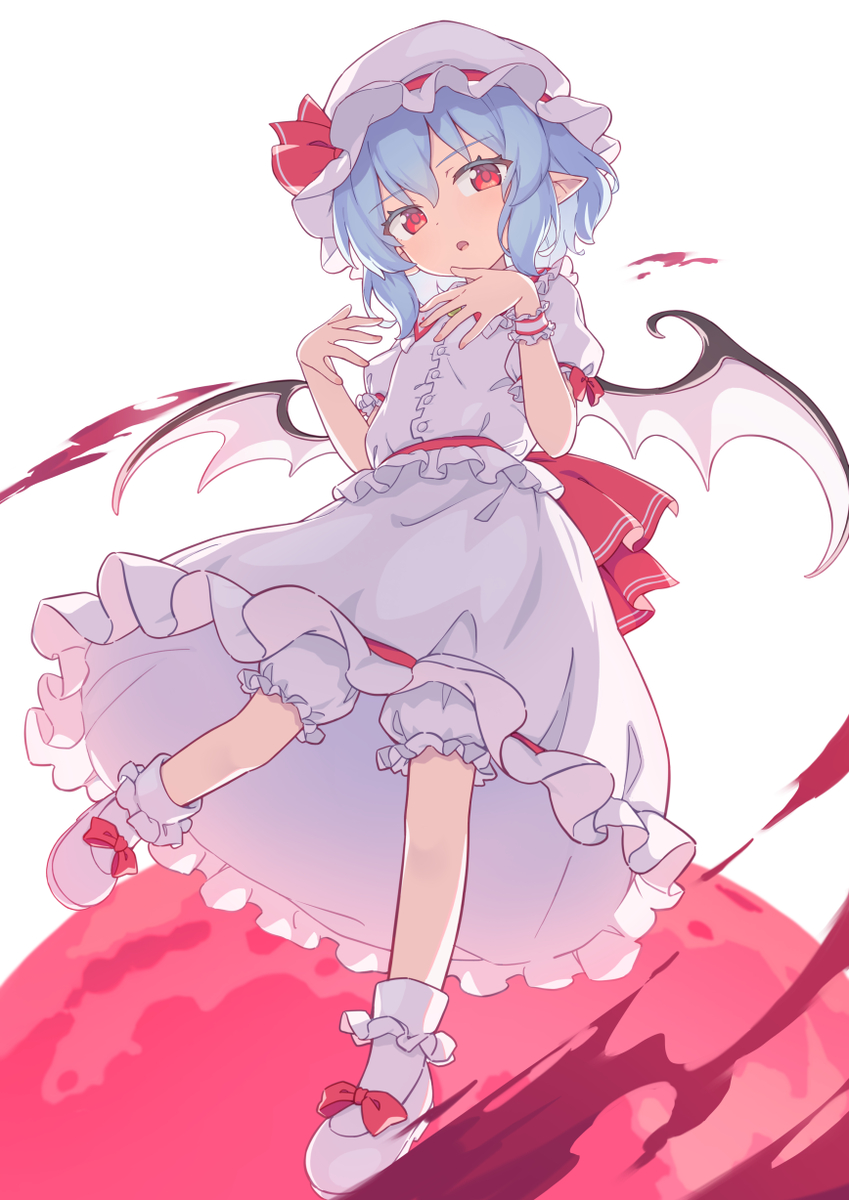 This is a pixiv picture whose title is 幼きデーモンロード.