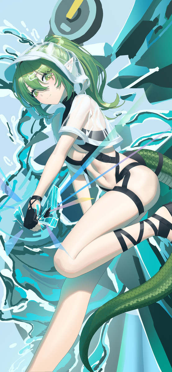 This is a pixiv picture whose title is Day-55 萤石.