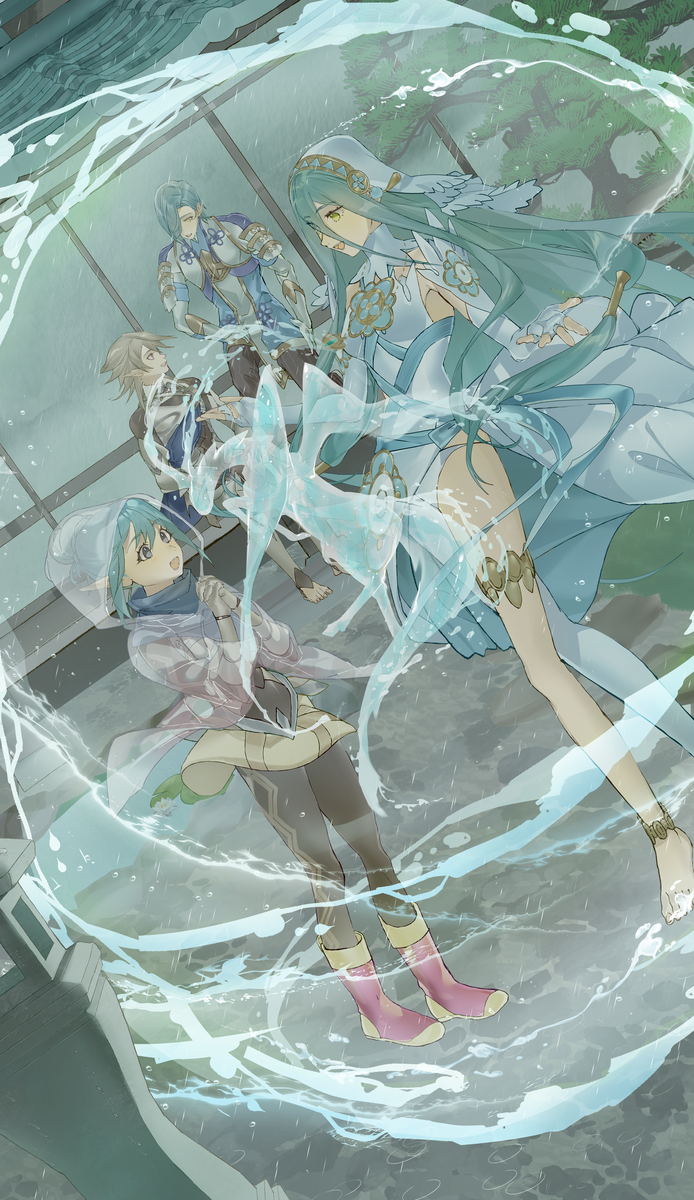 This is a pixiv picture whose title is カムアク.