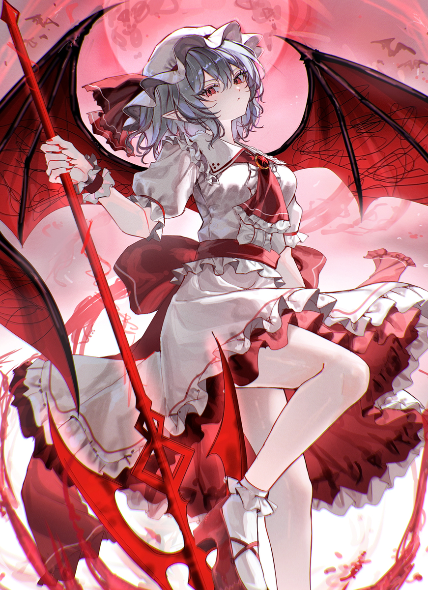 This is a pixiv picture whose title is レミリア.