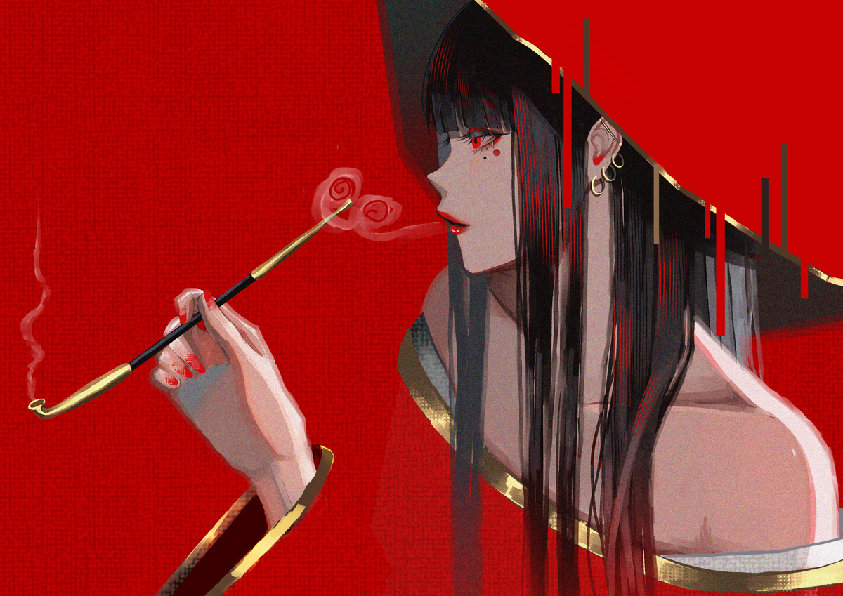 This is a pixiv picture whose title is 無題.