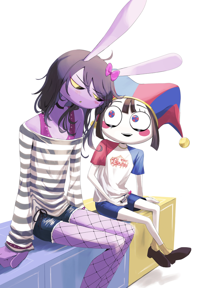 This is a pixiv picture whose title is メイクアップ.