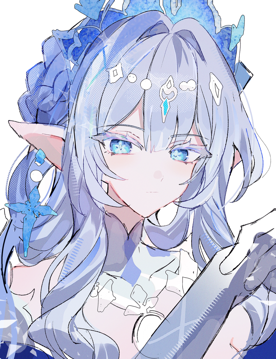 This is a pixiv picture whose title is 女皇陛下.