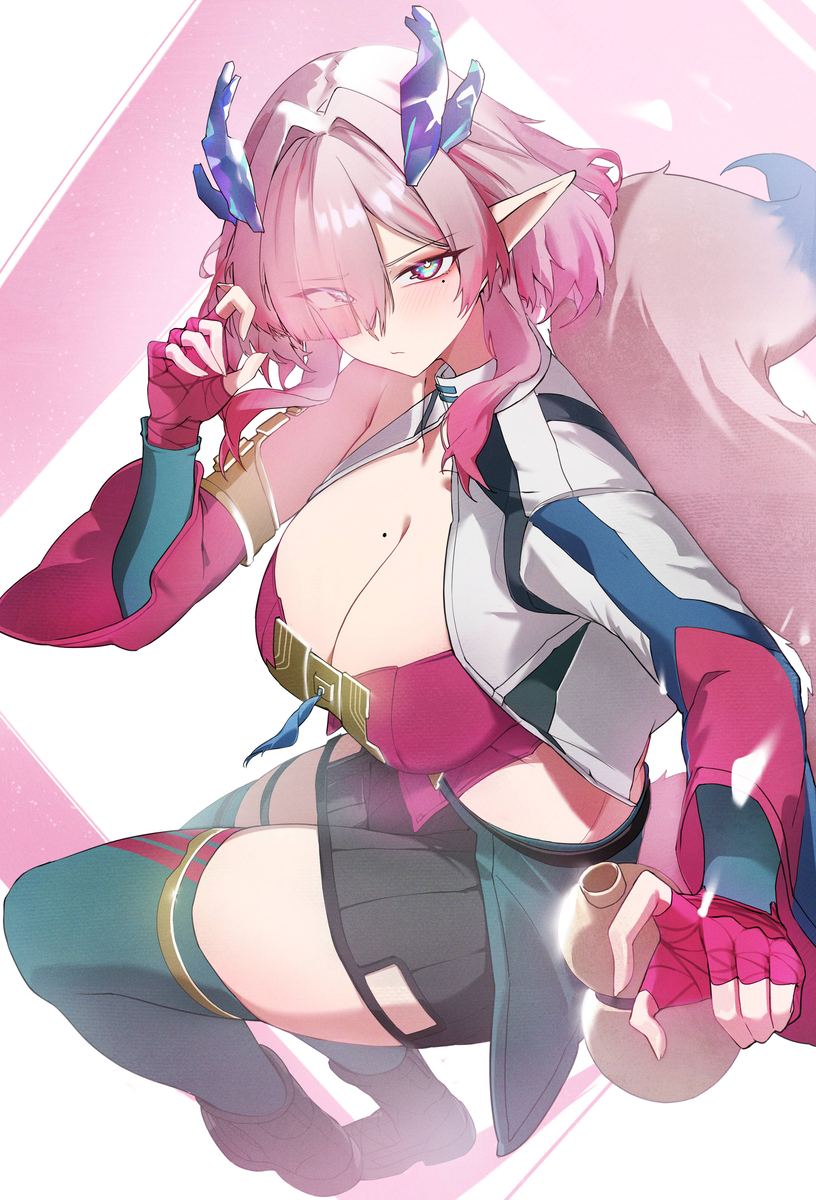 This is a pixiv picture whose title is Mi Fu.