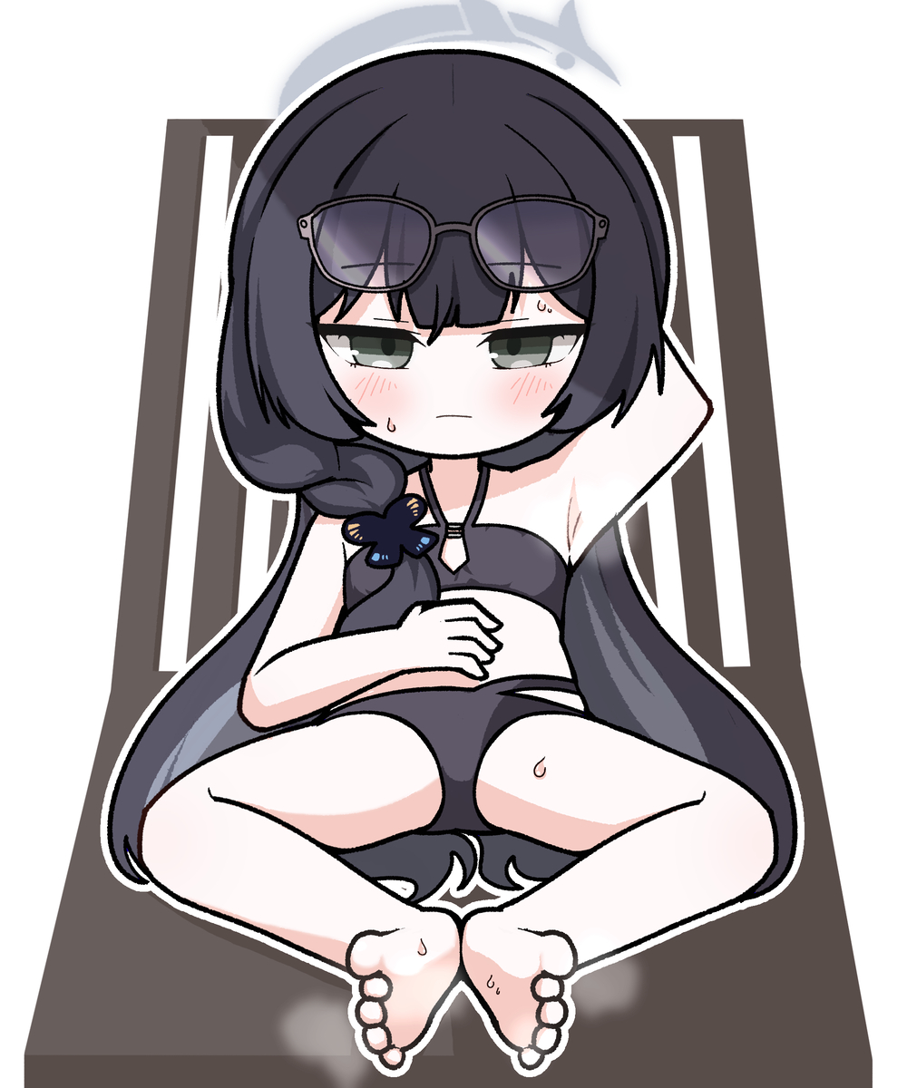 This is a pixiv picture whose title is キサキ.....