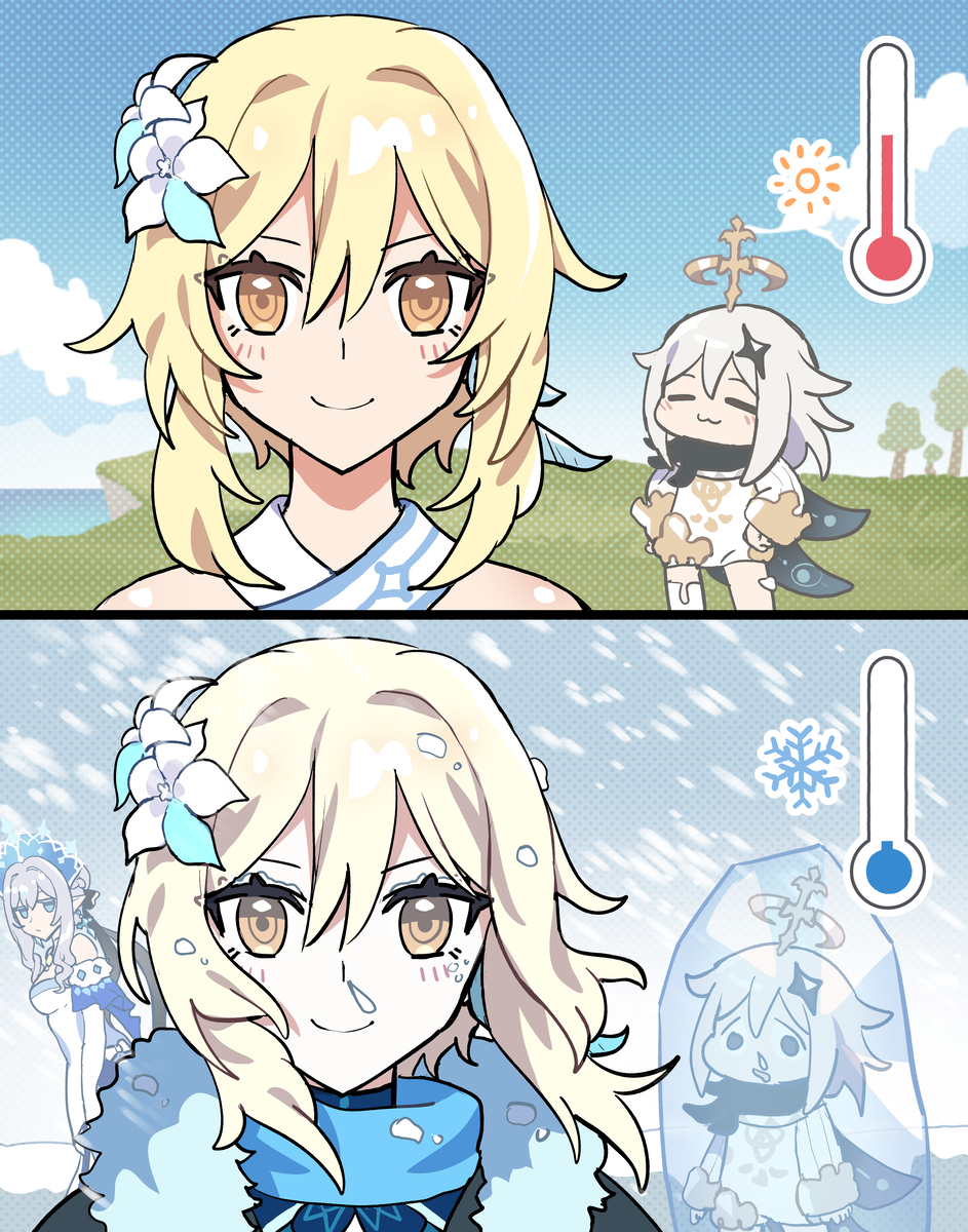 This is a pixiv picture whose title is 無題.