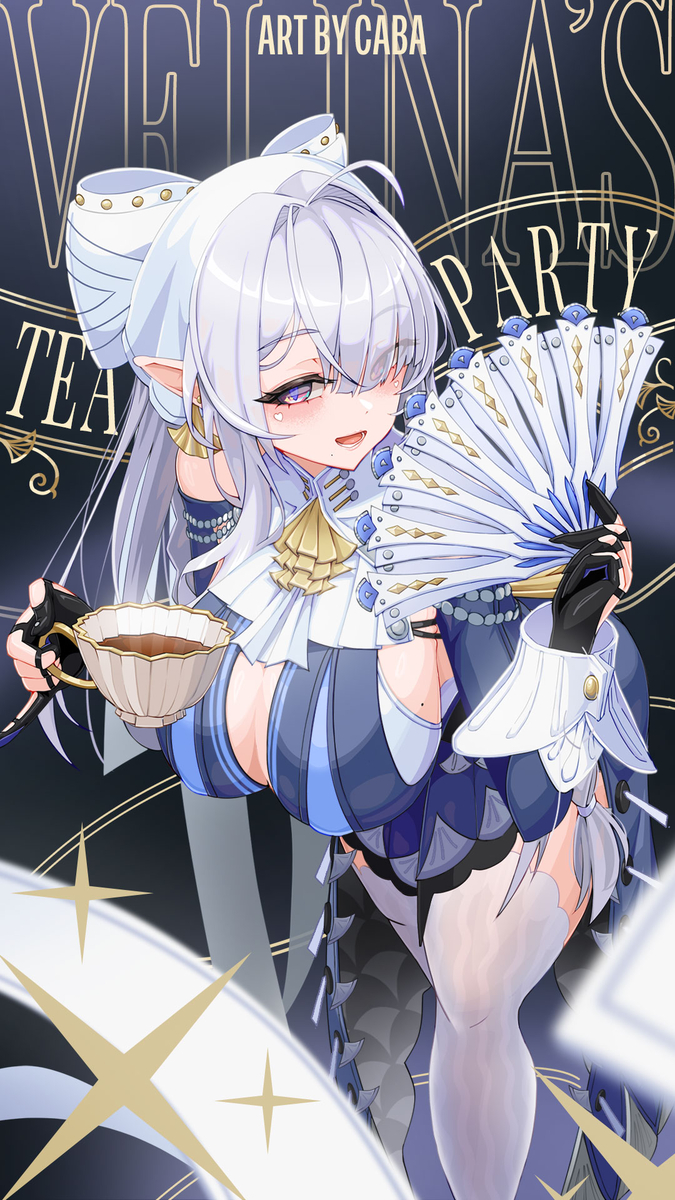 This is a pixiv picture whose title is Velina Tea Party.