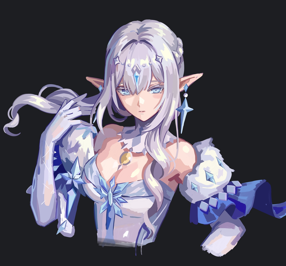 This is a pixiv picture whose title is Tsaritsa | Genshin.