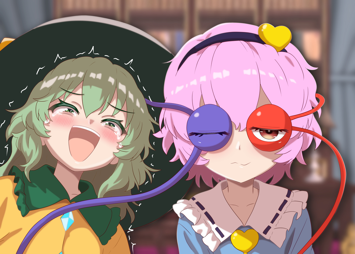 This is a pixiv picture whose title is とんでもない　姉と妹.