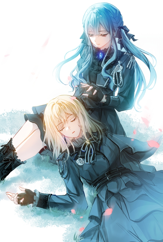 This is a pixiv picture whose title is 初華生日快乐🎂.