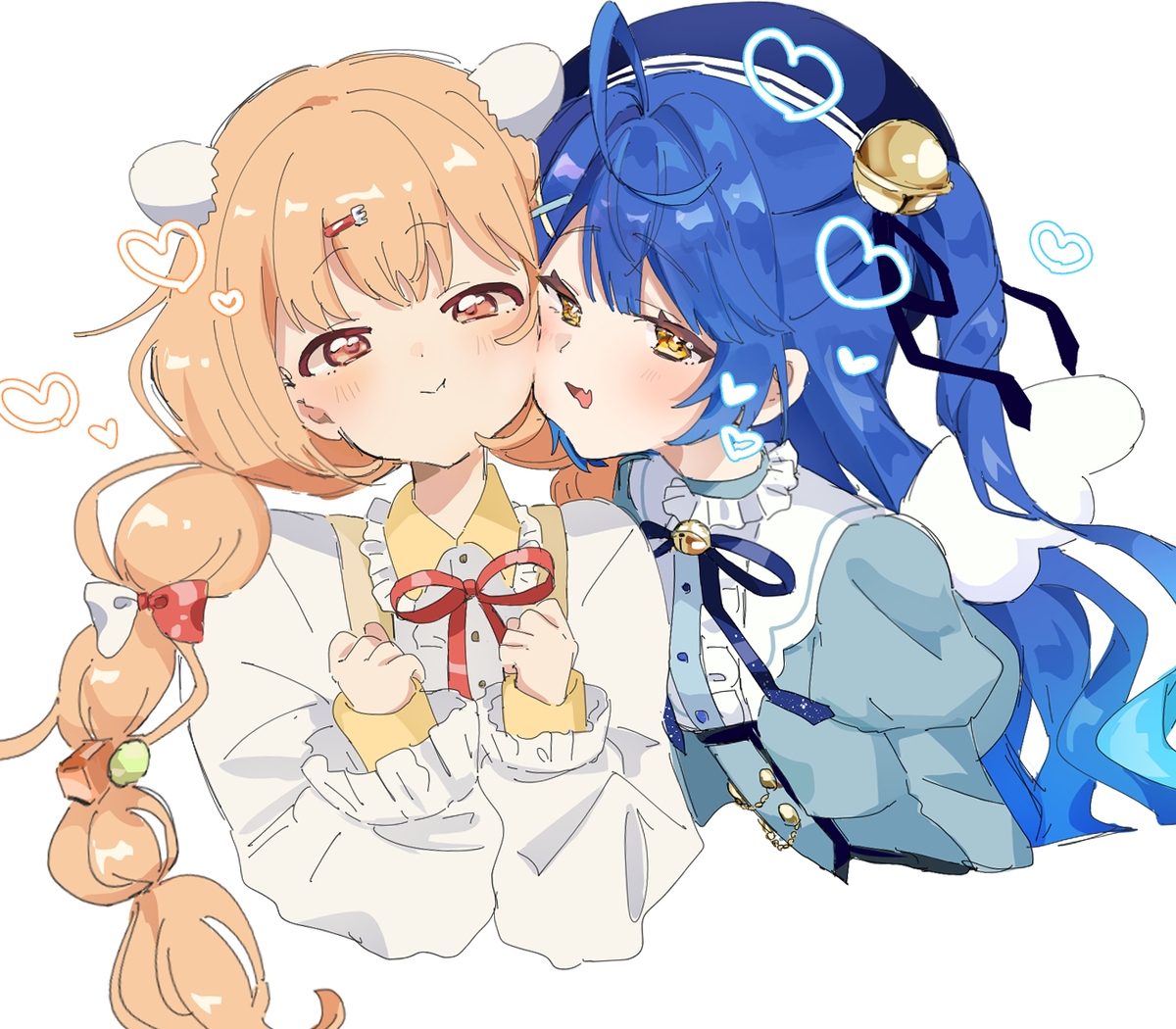 This is a pixiv picture whose title is たまここ.