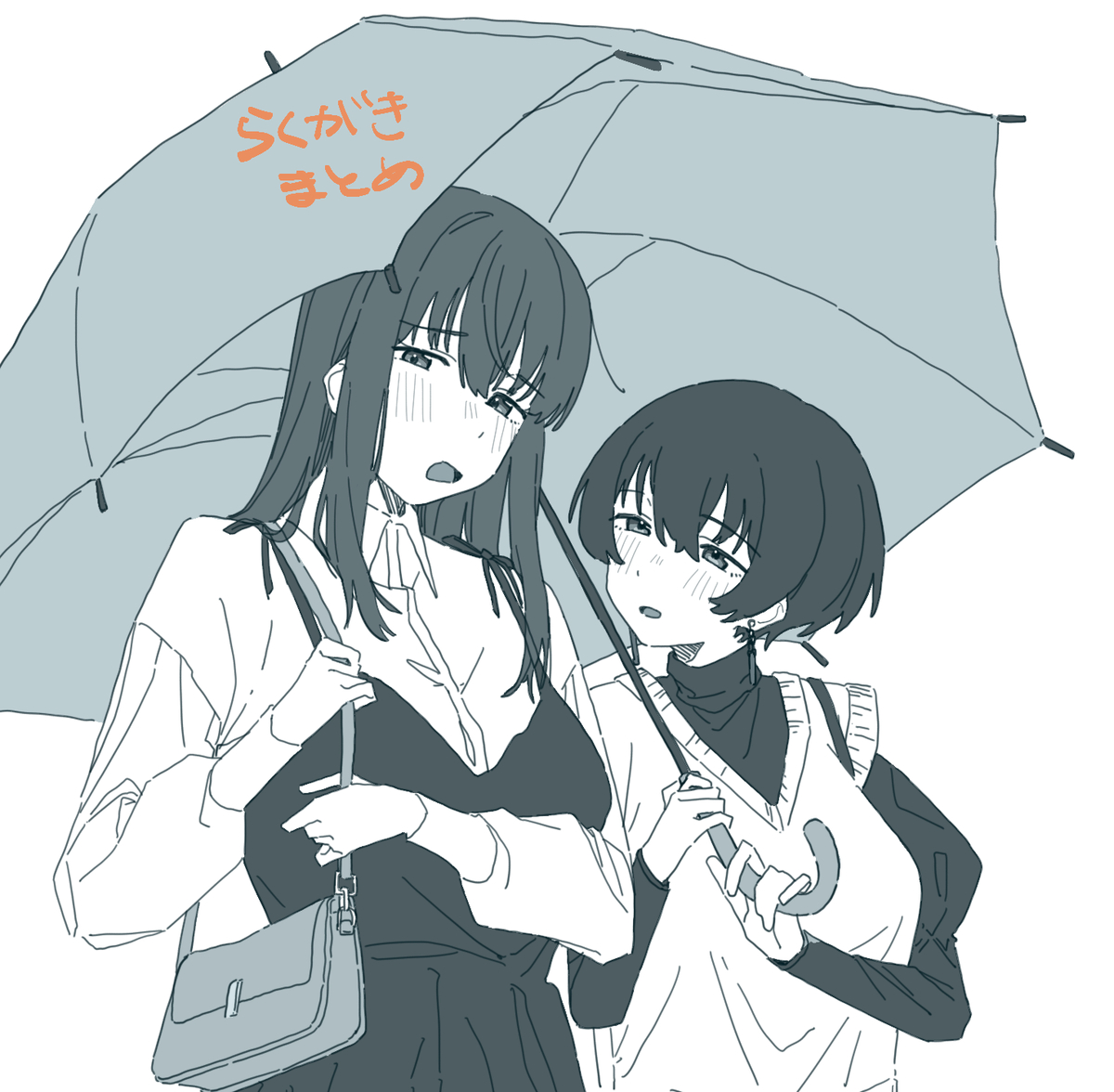 This is a pixiv picture whose title is 上伊那ぼたんらくがきまとめ.