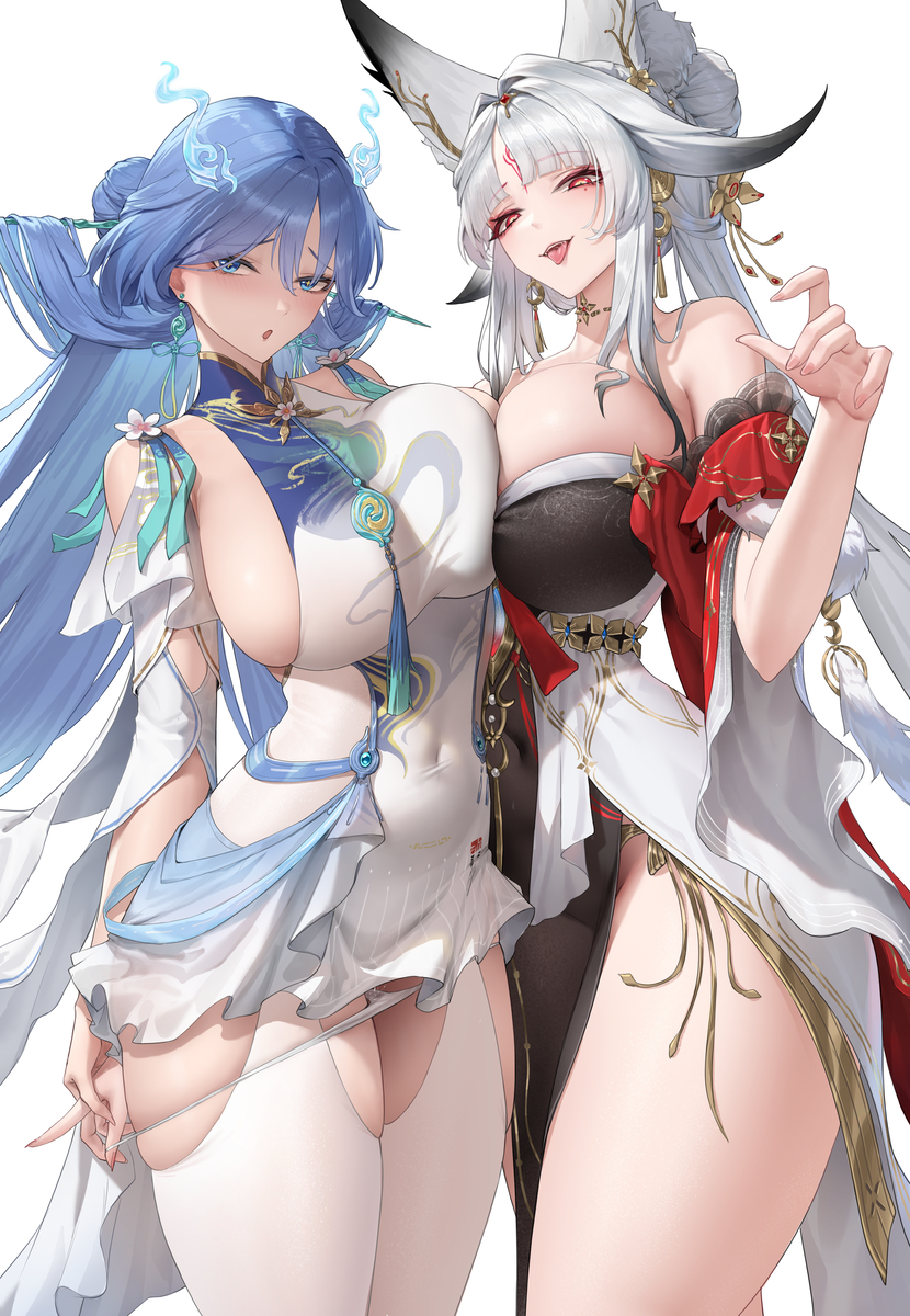 This is a pixiv picture whose title is 外冷内齁.