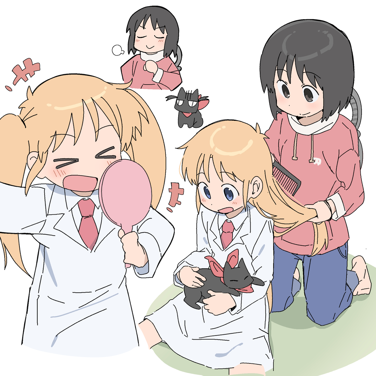 This is a pixiv picture whose title is 無題.