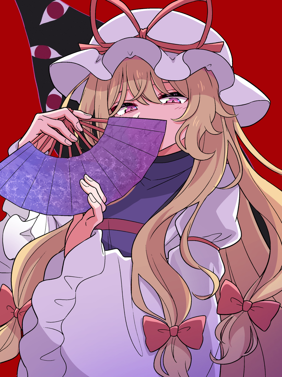 This is a pixiv picture whose title is 八雲紫.
