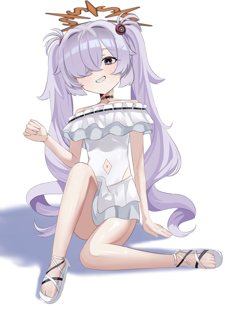 This is a pixiv picture whose title is 수영복 카노에.