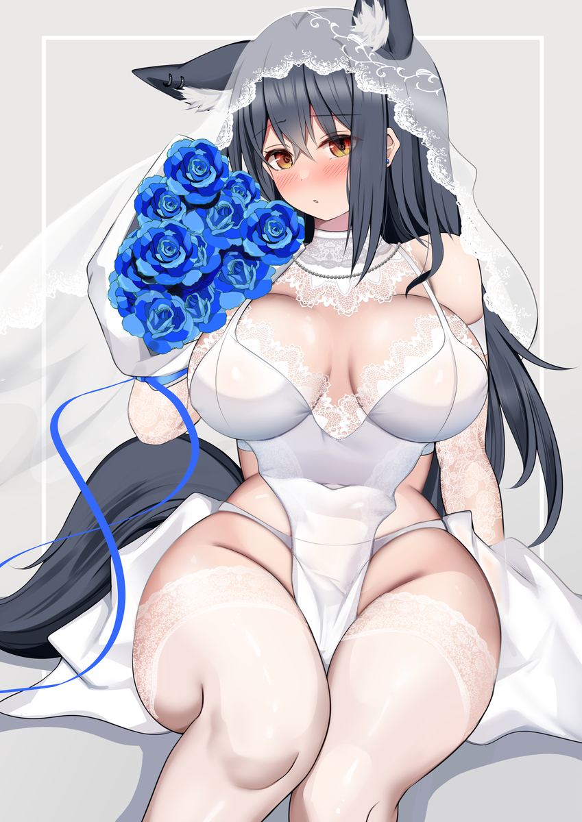 This is a pixiv picture whose title is ジューンブライド2026.