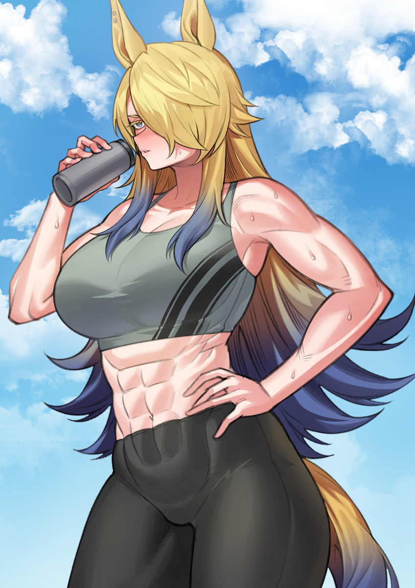 This is a pixiv picture whose title is オベイユアマスター.