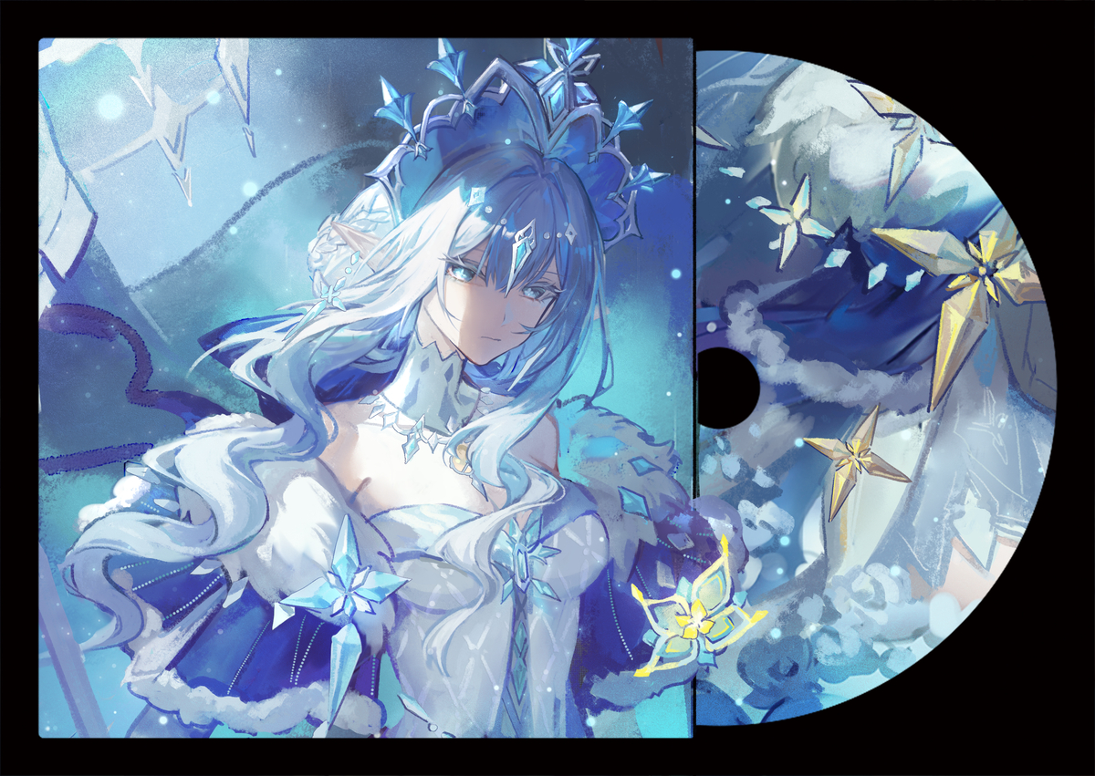 This is a pixiv picture whose title is 冰皇！.