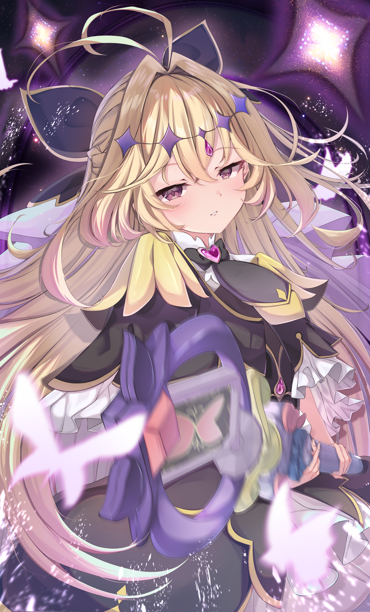 This is a pixiv picture whose title is キュアアルカナシャドウ.