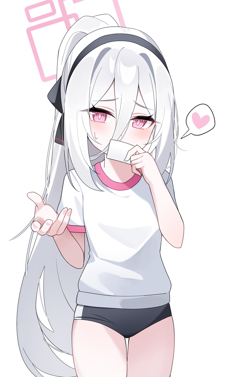 This is a pixiv picture whose title is 借り物競争.