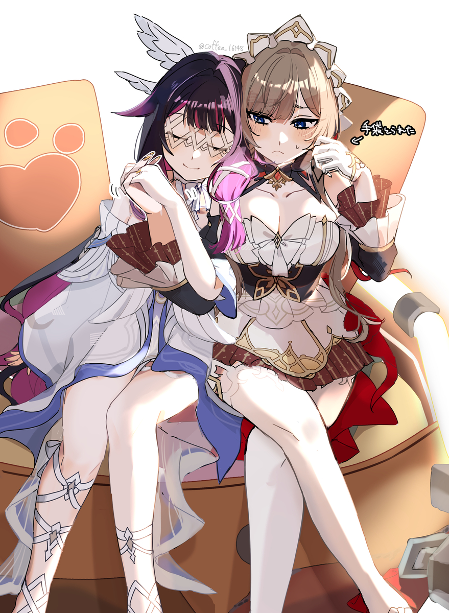 This is a pixiv picture whose title is コロサン🤝.