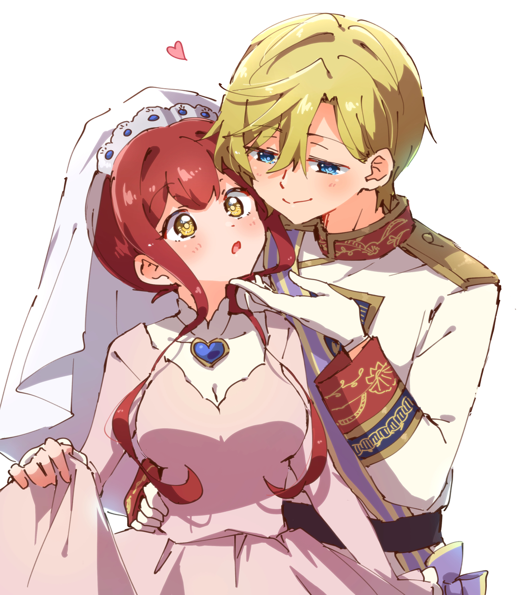 This is a pixiv picture whose title is 自称悪役令嬢な婚約者の観察記録。.