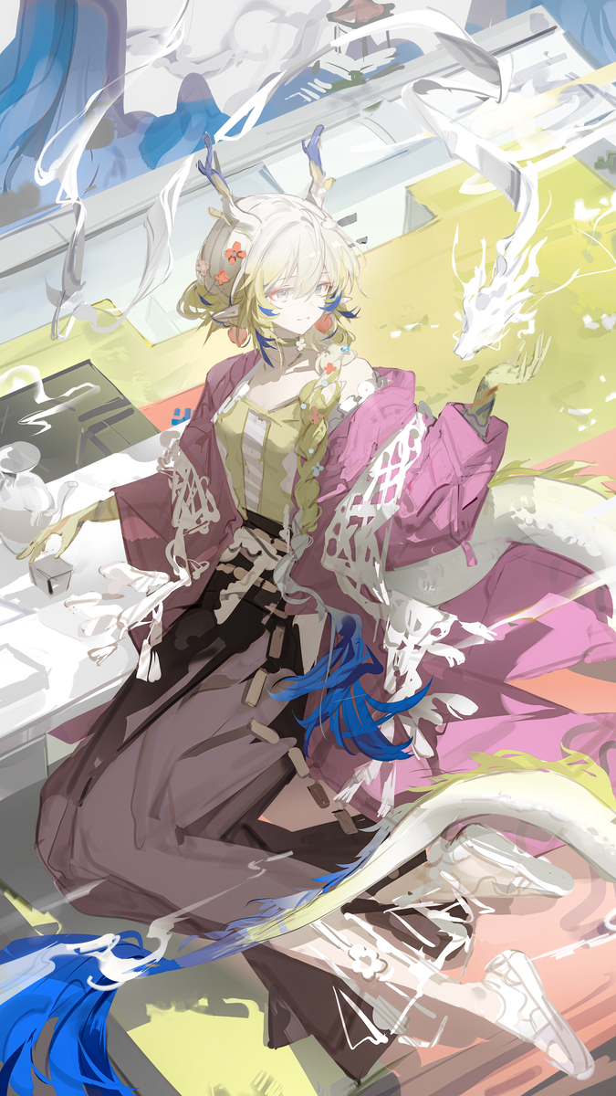 This is a pixiv picture whose title is Day72 黍.