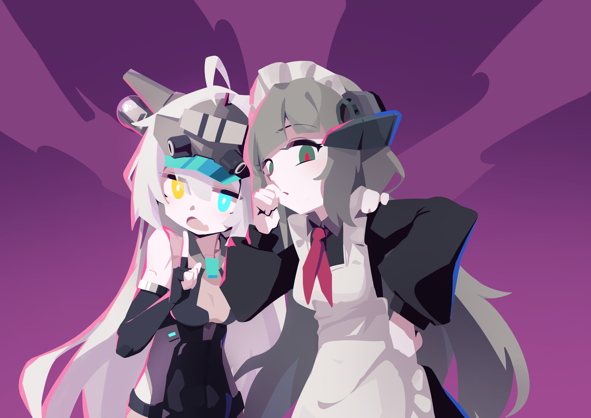 This is a pixiv picture whose title is 协同配合.