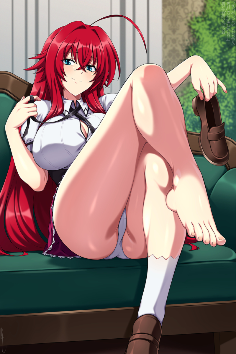 This is a pixiv picture whose title is Rias Gremory.