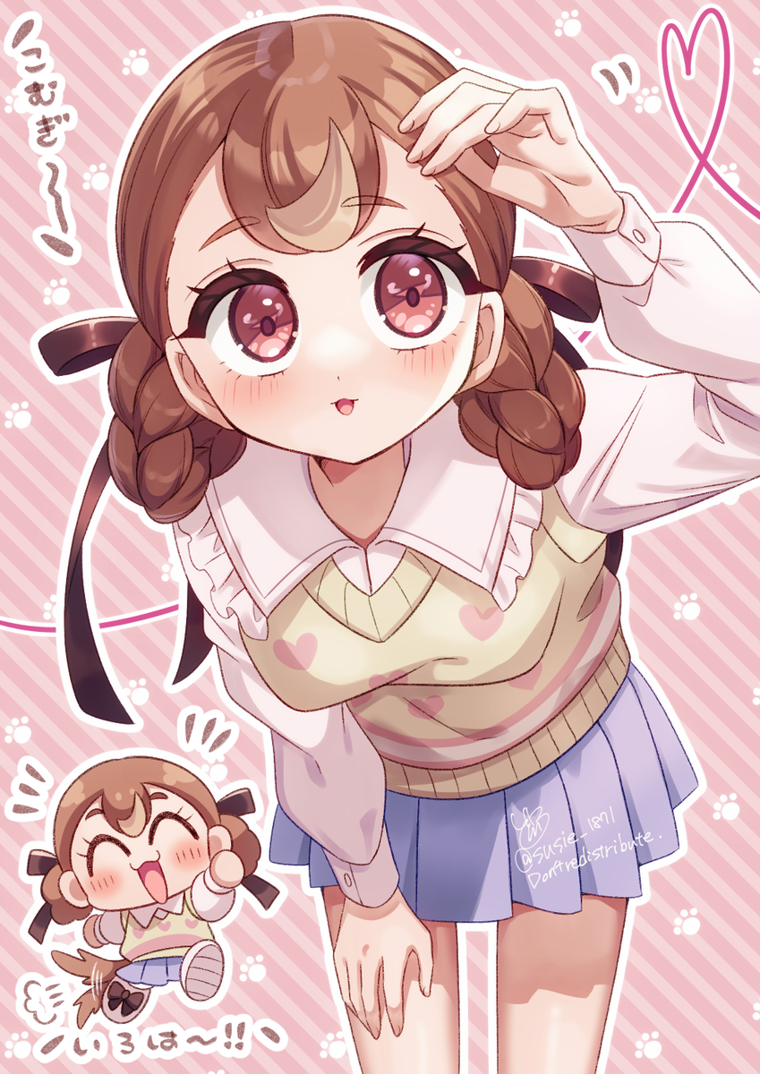 This is a pixiv picture whose title is ファッションシリーズこむぎ.