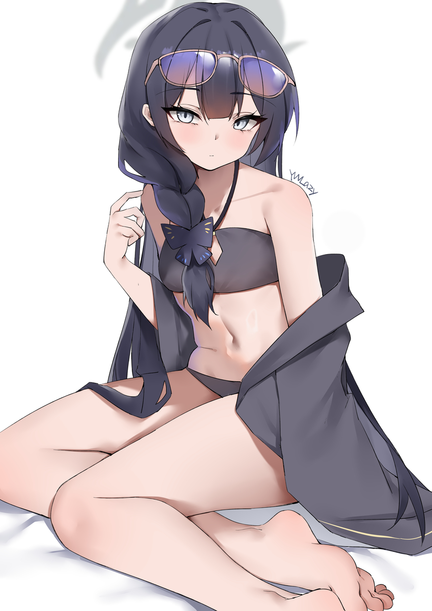 This is a pixiv picture whose title is キサキ(水着).