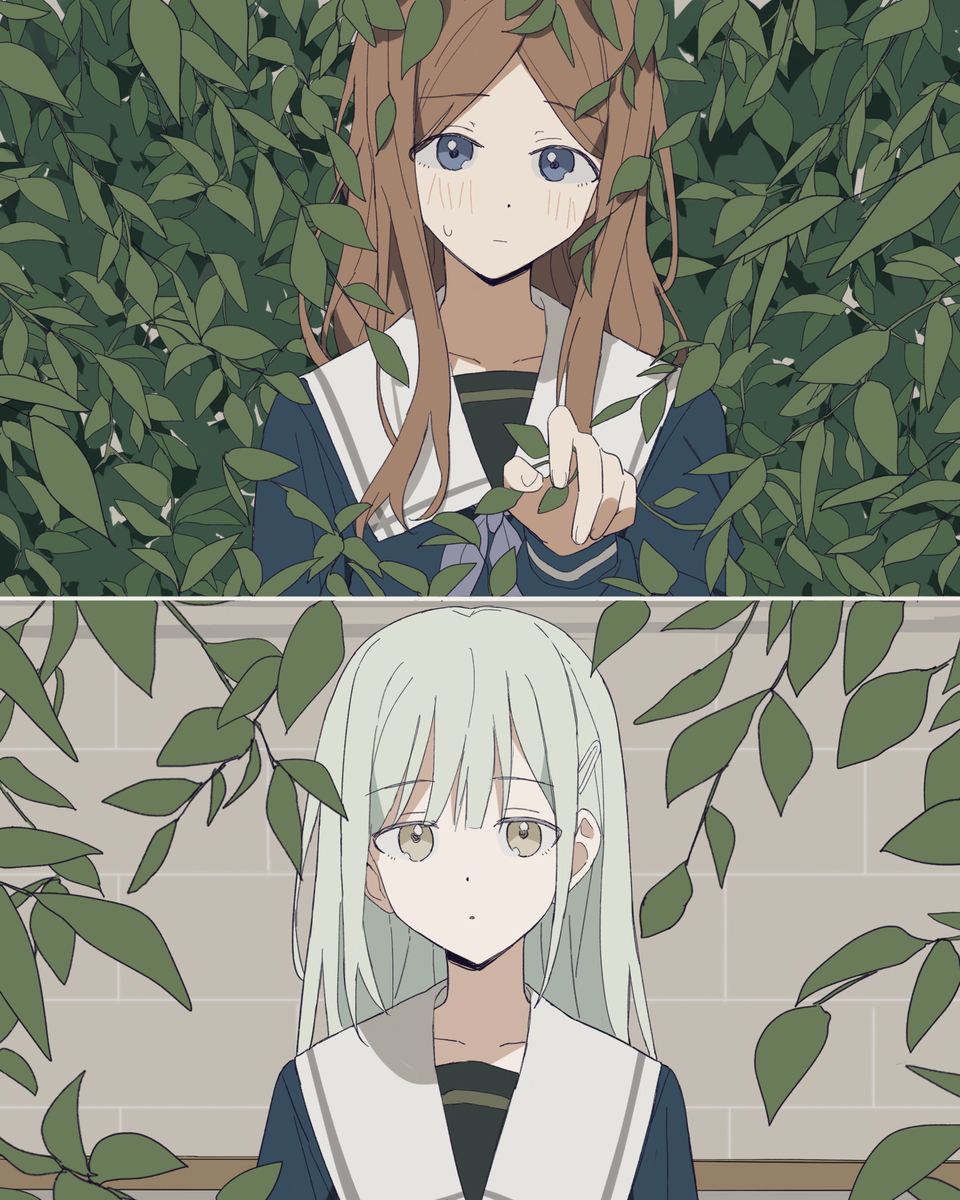 This is a pixiv picture whose title is 🌿🌿.